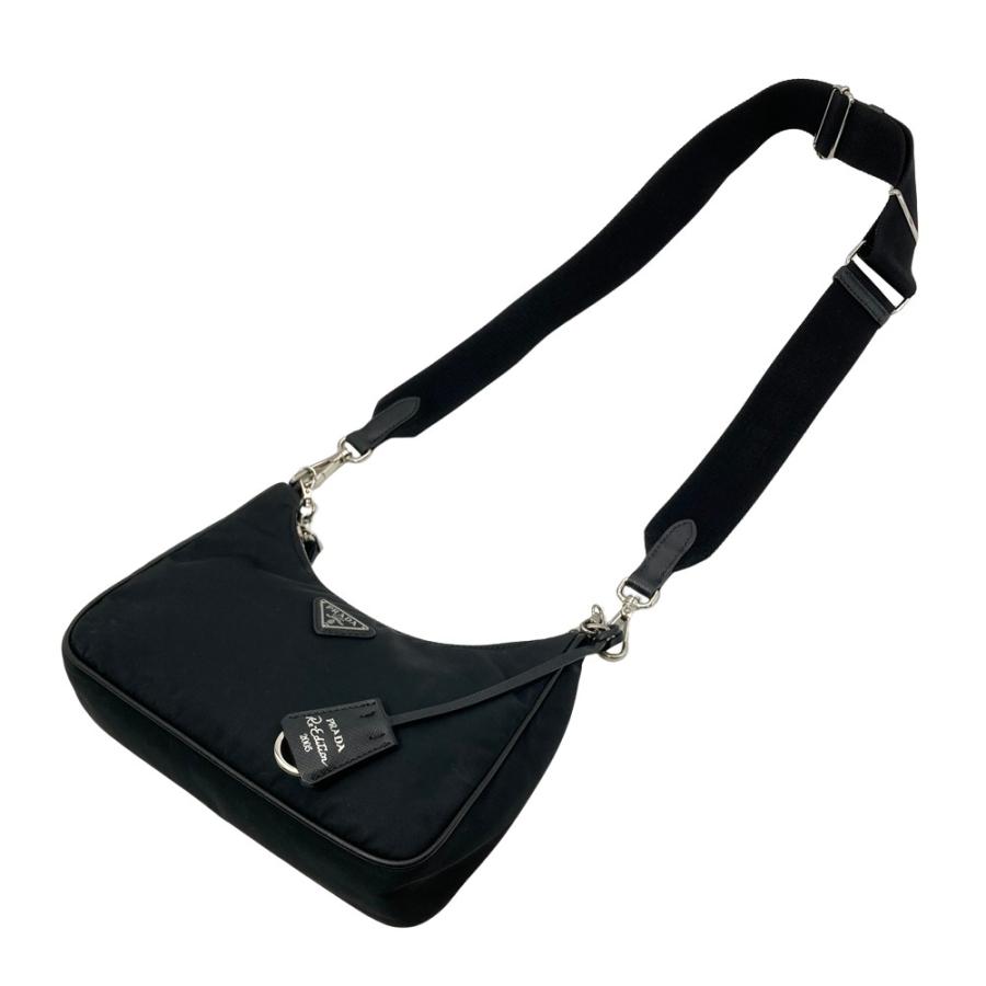 プラダ ショルダーバッグ Re-Nylon リエディション 2005 ナイロン 1BH204 PRADA 黒 PRADA（プラダ） リエディション Re-Edition 2005 Re-Nylon ショルダー