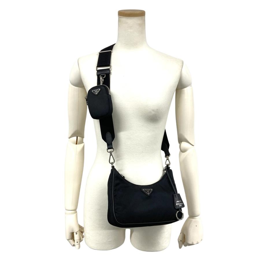 プラダ ショルダーバッグ Re-Nylon リエディション 2005 ナイロン 1BH204 PRADA 黒 PRADA（プラダ） リエディション Re-Edition 2005 Re-Nylon ショルダー