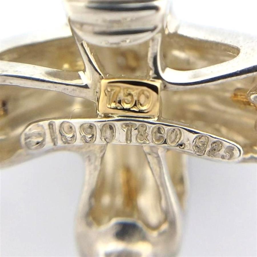 TIFFANY&Co.（ティファニー） シグネチャー イヤリング SV925 8.6g K18