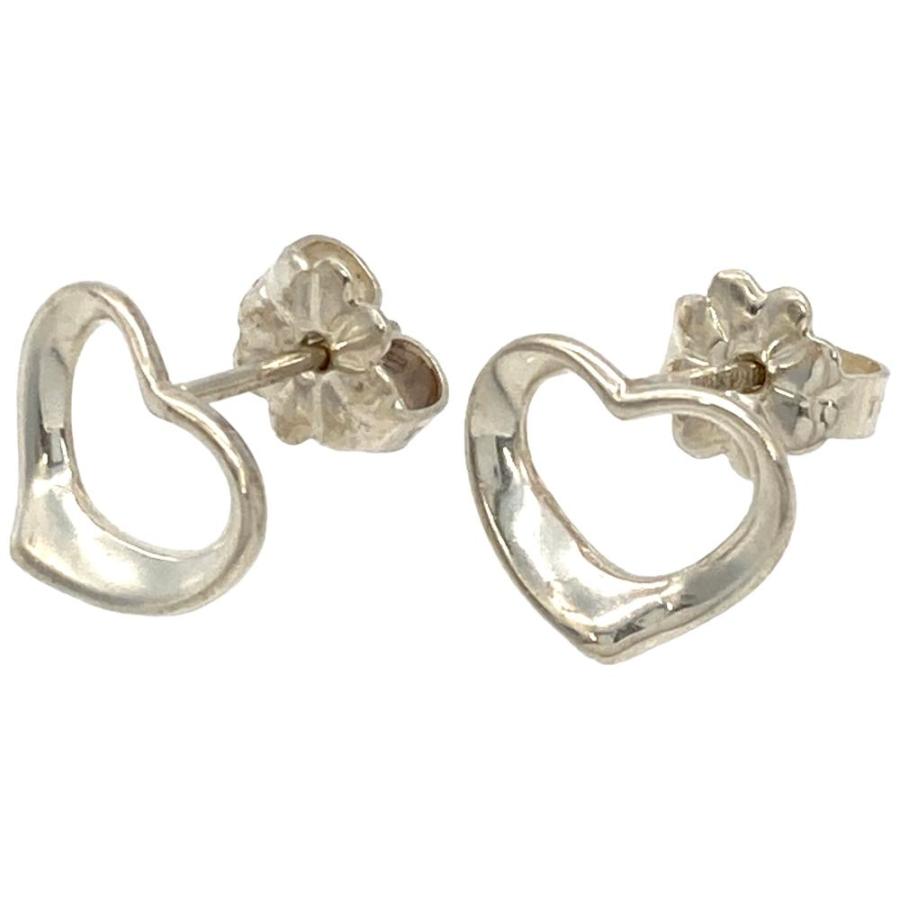 Tiffany オープンハート　ピアス　シルバー TIFFANY&Co. TIFFANY ティファニー ピアス オープンハート 925