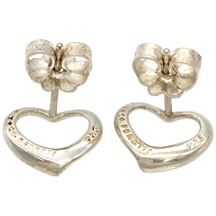 Elsa Peretti ティファニー Tiffany&Co. オープンハート ピアス