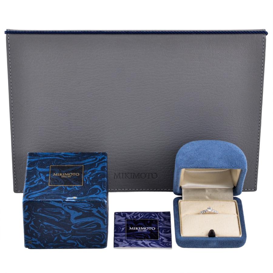 MIKIMOTO（ミキモト） ソリティア リング 指輪 ダイヤモンド 0.25ct 約 