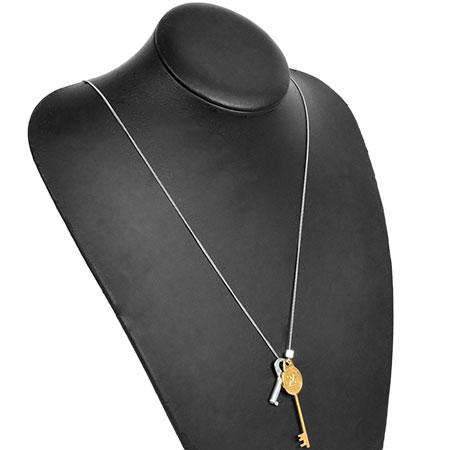 LOUIS VUITTON ルイヴィトン コリエ LVキー ネックレス メタル MP2842