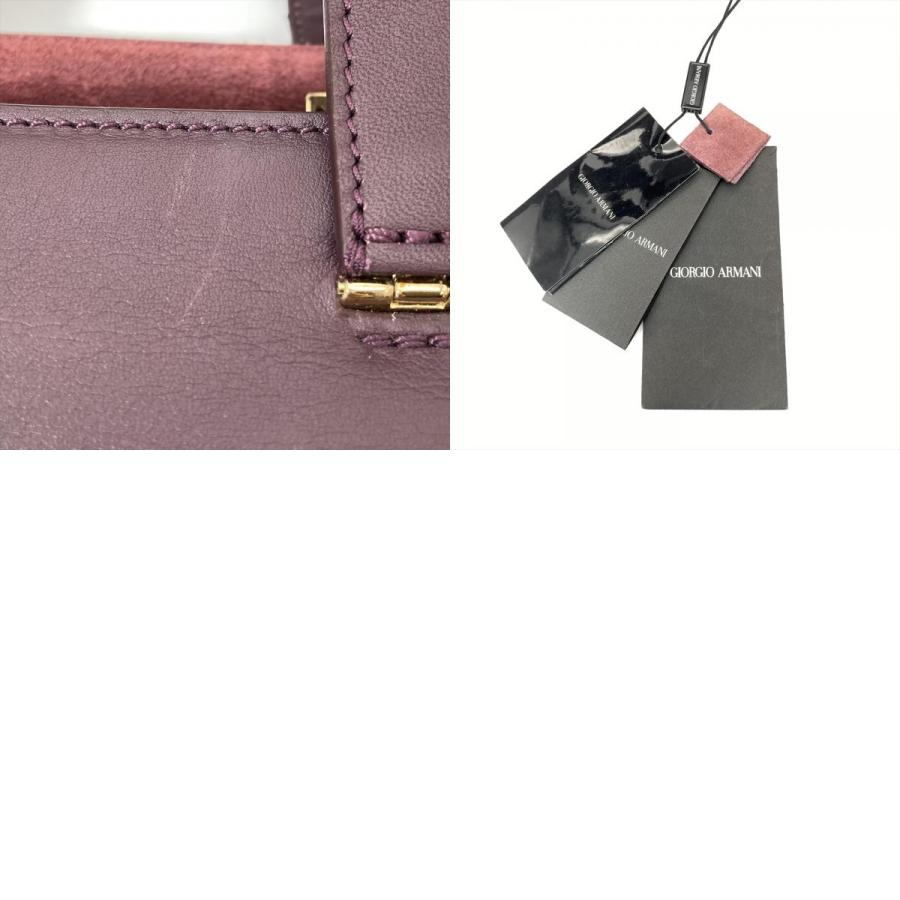 ジョルジオアルマーニ GIORGIO ARMANI トートバッグ カーフ スエード