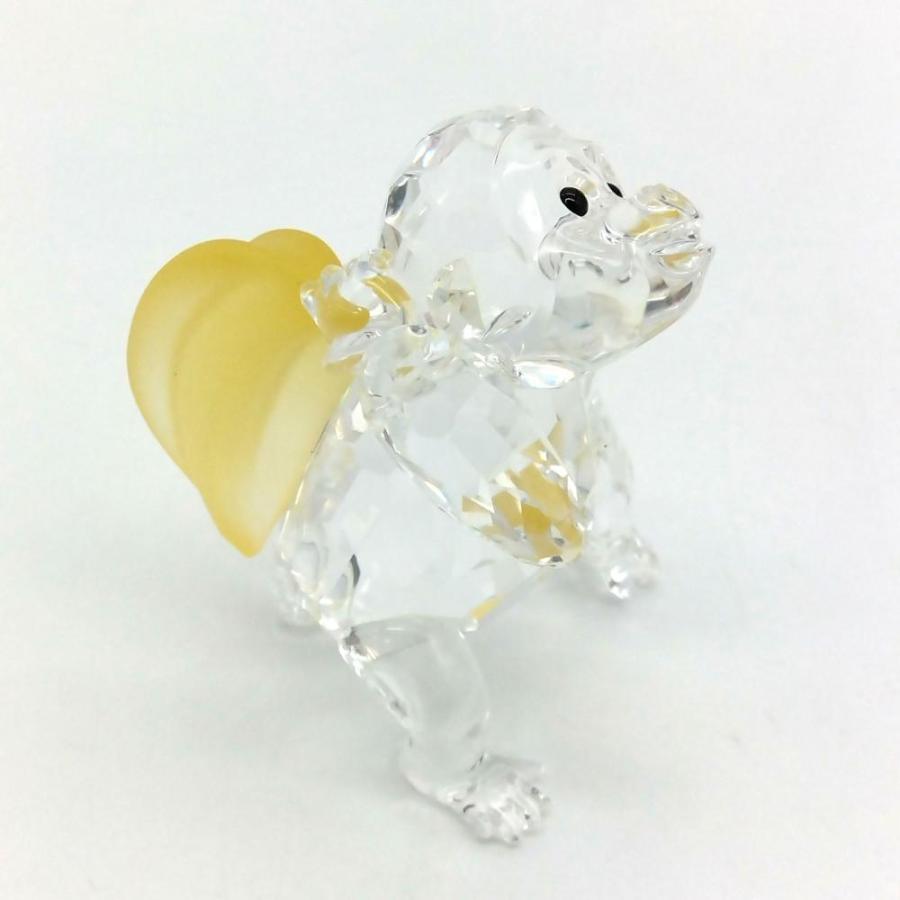 スワロフスキー　置物　わんぱくゴリラ SWAROVSKI スワロフスキー わんぱくゴリラ オブジェ 置物 273394