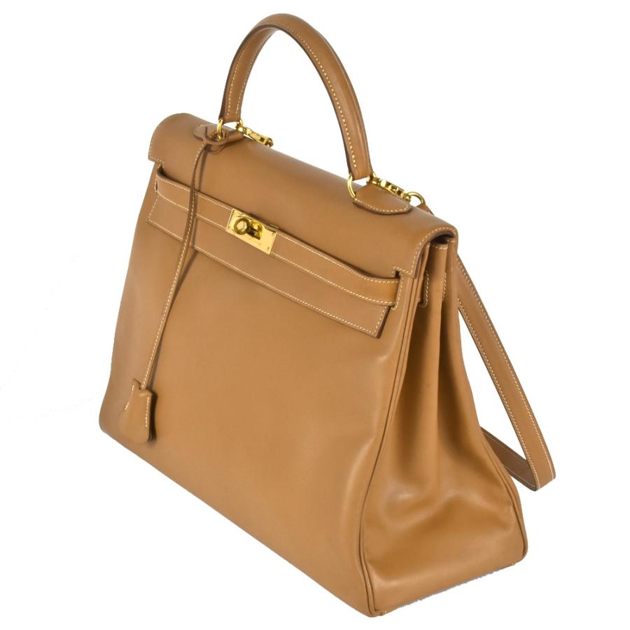 HERMES（エルメス） ケリー35 ハンドバッグ 2WAY ボックスカーフ 〇V 