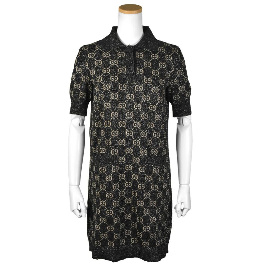 グッチ GUCCI ラメ GGジャカード ポロドレス ワンピース 36サイズ コットン ブラック ベージュ レディース アパレル 服 678437  国内正規品 : it864dcvfoe4 : ゴールドプラザ ヤフー店 - 通販 - Yahoo!ショッピング