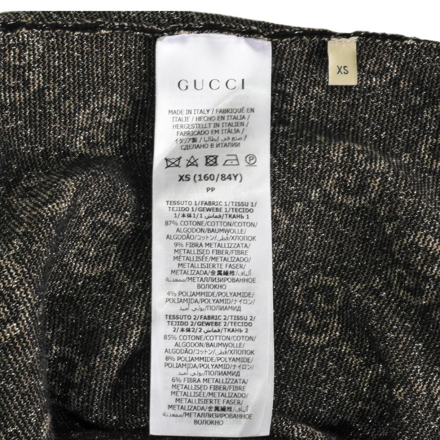 GUCCI グッチ ラメ GGジャカード ポロドレス ワンピース 36 GUCCI グッチ ラメ GGジャカード ポロドレス ワンピース 36
