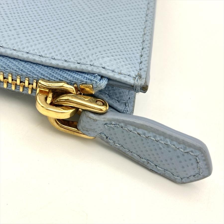 PRADA（プラダ） エンボスロゴ フラグメントケース カードケース