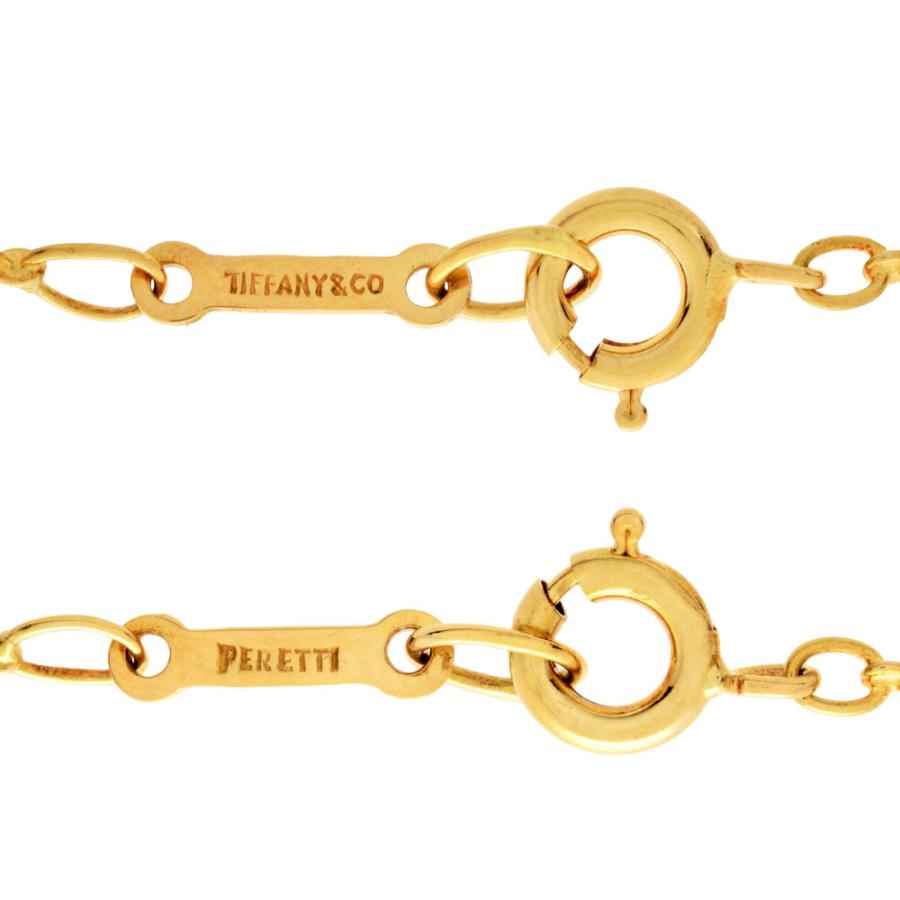 Elsa Peretti ティファニー Tiffany&Co. ビーン ネックレス K18YG 3.2g