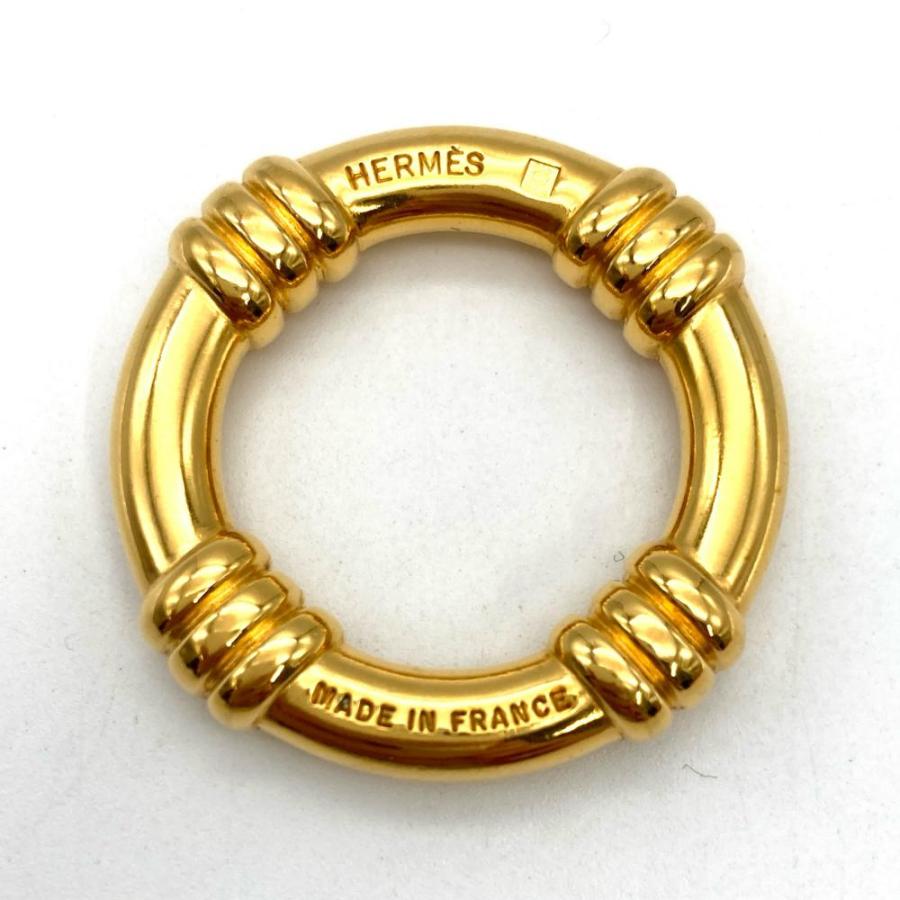 HERMES（エルメス） ブーエ スカーフリング ゴールド 浮き輪