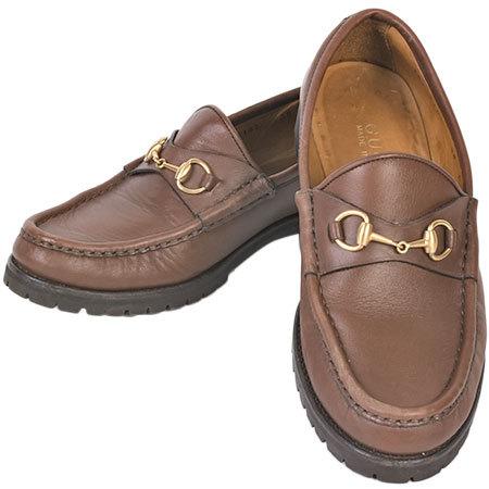gucci グッチ スウェード ローファー ホースビット 38 24.5 グッチ ホースビット 1953〕ウィメンズ ローファー ・ブラック