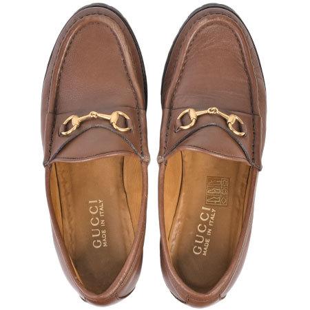 新品未使用✨GUCCIグッチ　ホースビットローファー 101 6105 ブラウン 新品未使用✨GUCCIグッチ ホースビットローファー 101 6105