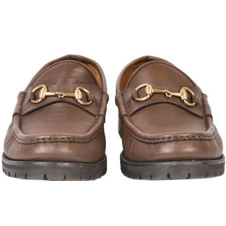 GUCCI グッチ ホースビットローファー 38（24.5-25cm