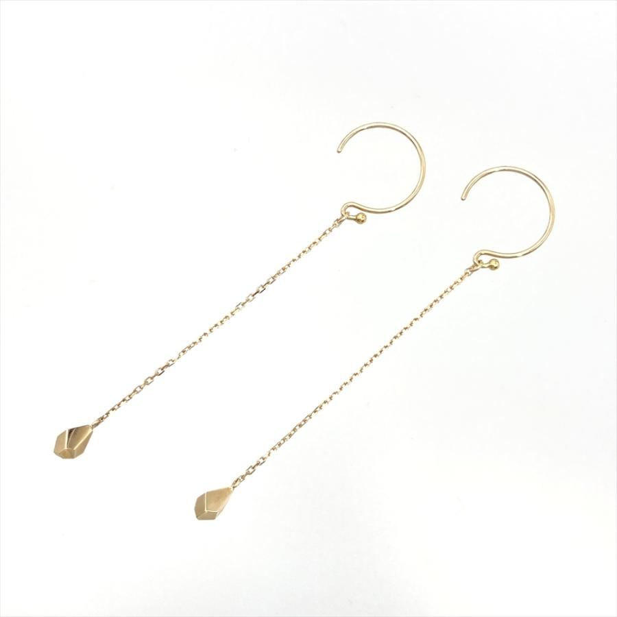 ココシュニック COCOSHNIK ピアス K10YG 0.8g イエローゴールド フック