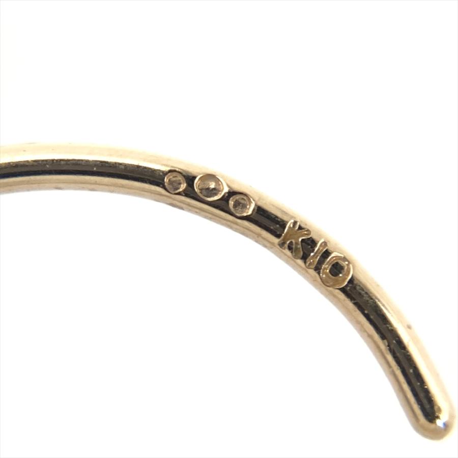 ココシュニック COCOSHNIK ピアス K10YG 0.8g イエローゴールド フック