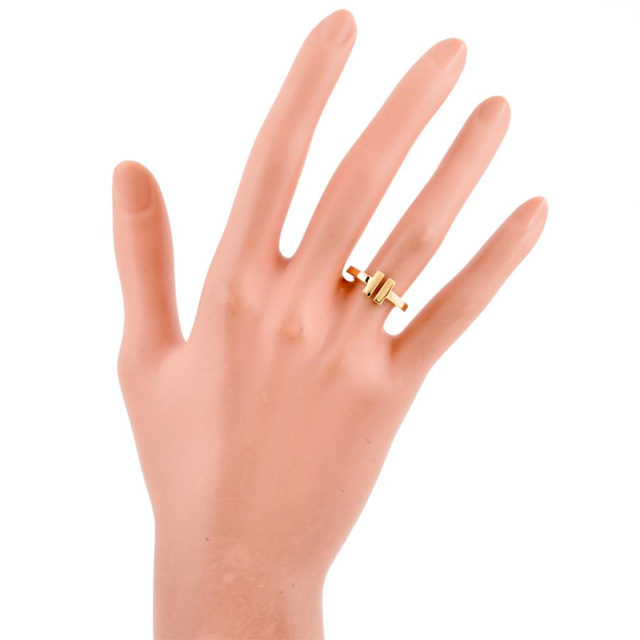 Tiffany T ティファニー Tiffany&Co. Tスクエア リング 指輪 約8号