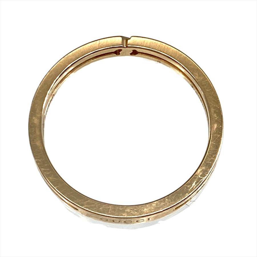 GUCCI（グッチ） インフィニティ ノット リング 指輪 約8.5号 K18PG