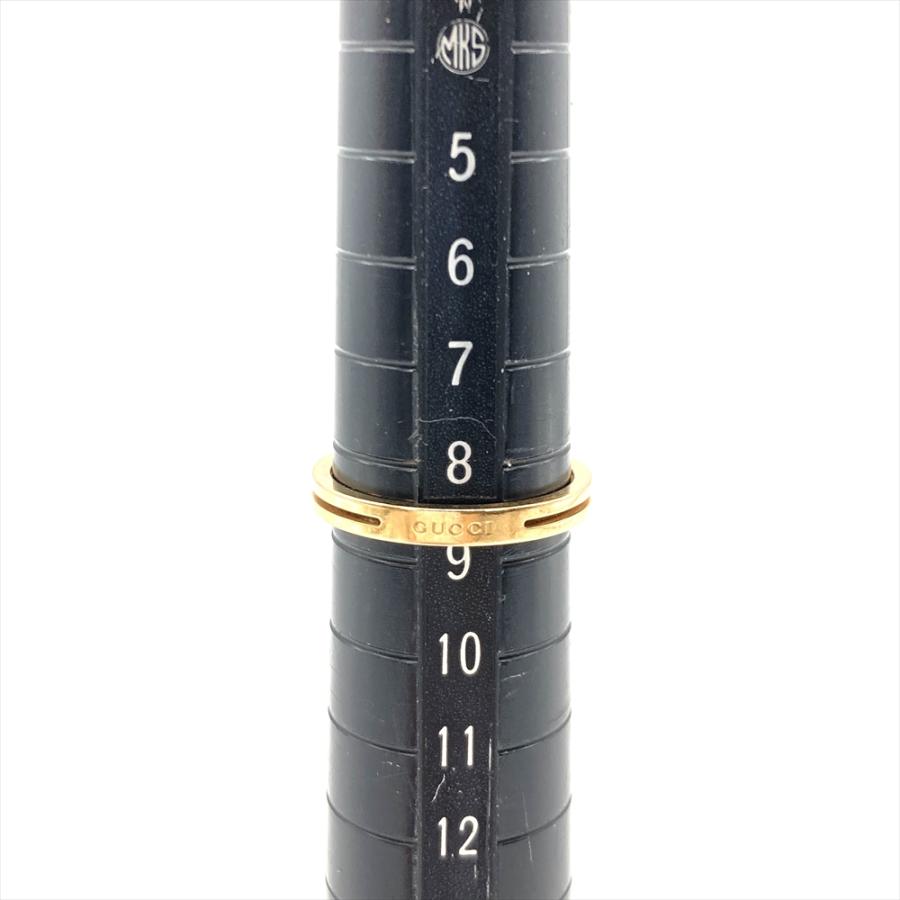 GUCCI（グッチ） インフィニティ ノット リング 指輪 約8.5号 K18PG