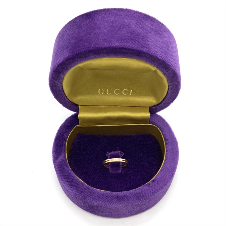 GUCCI（グッチ） インフィニティ ノット リング 指輪 約8.5号 K18PG