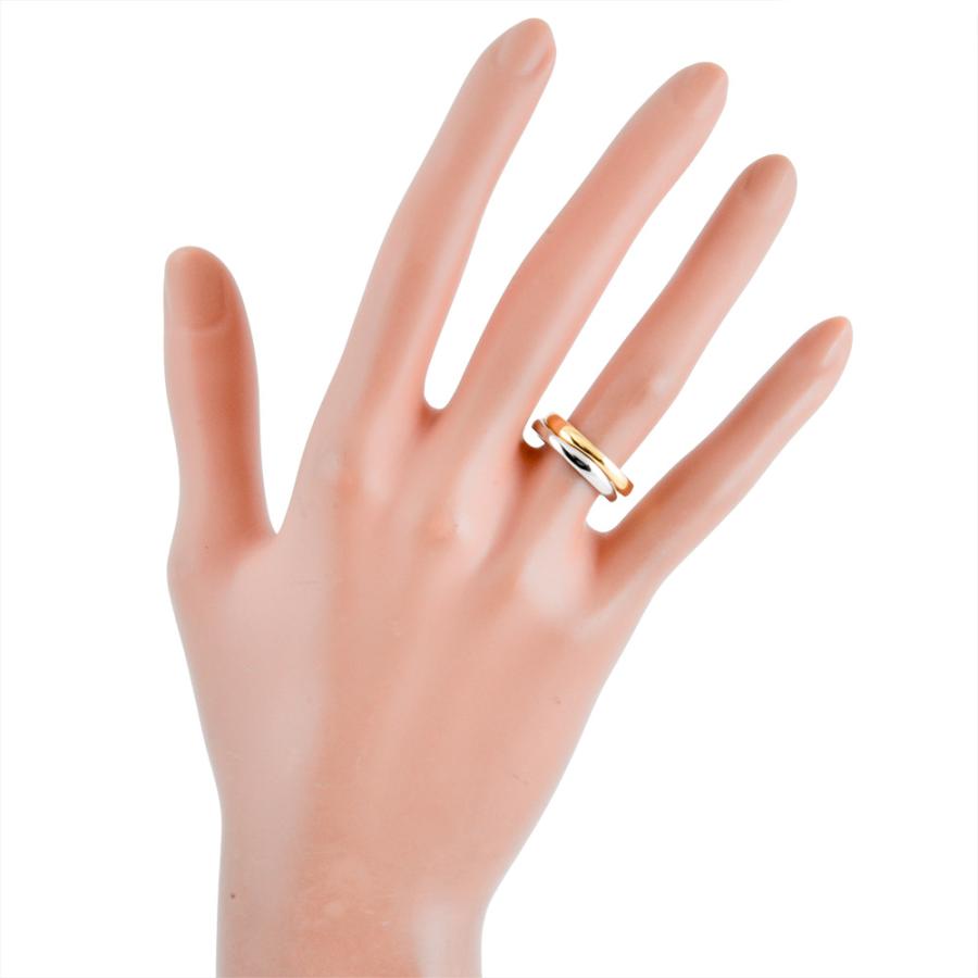 Cartier（カルティエ） ラブ ミー リング 指輪 #55 K18YG 計6.5g K18WG