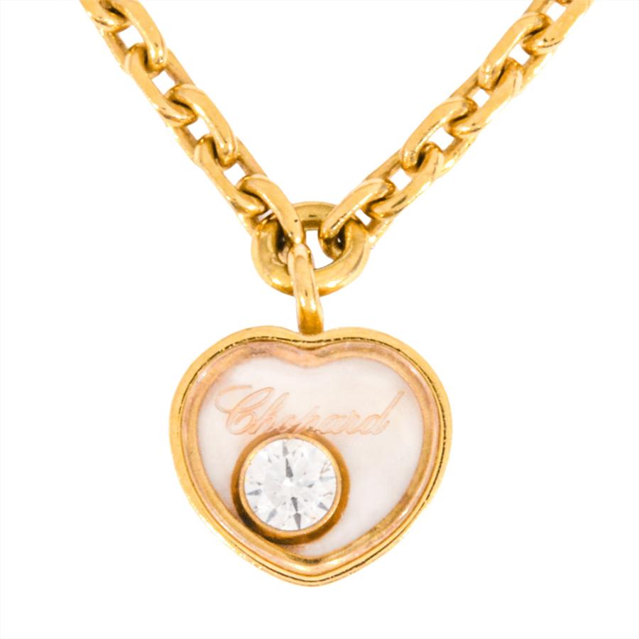 ハッピーダイヤモンド ショパール Chopard アイコン ハート ネックレス