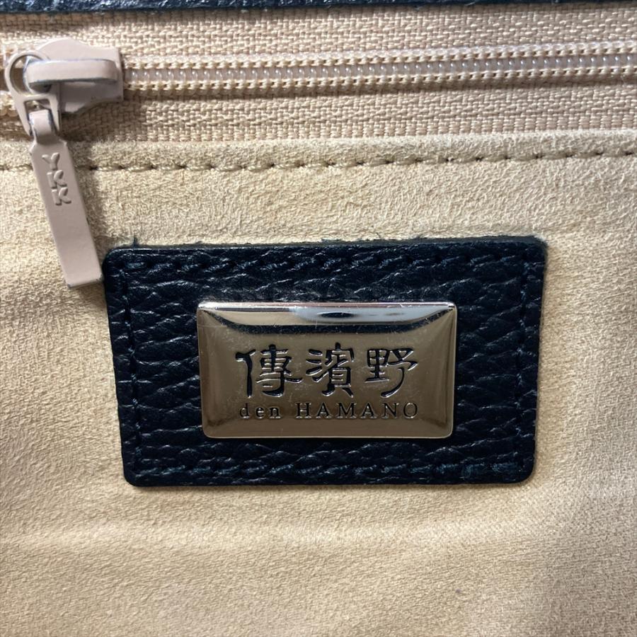 傳濱野 Mietia Ella ミーティア エラ トートバッグ レザー ブラック