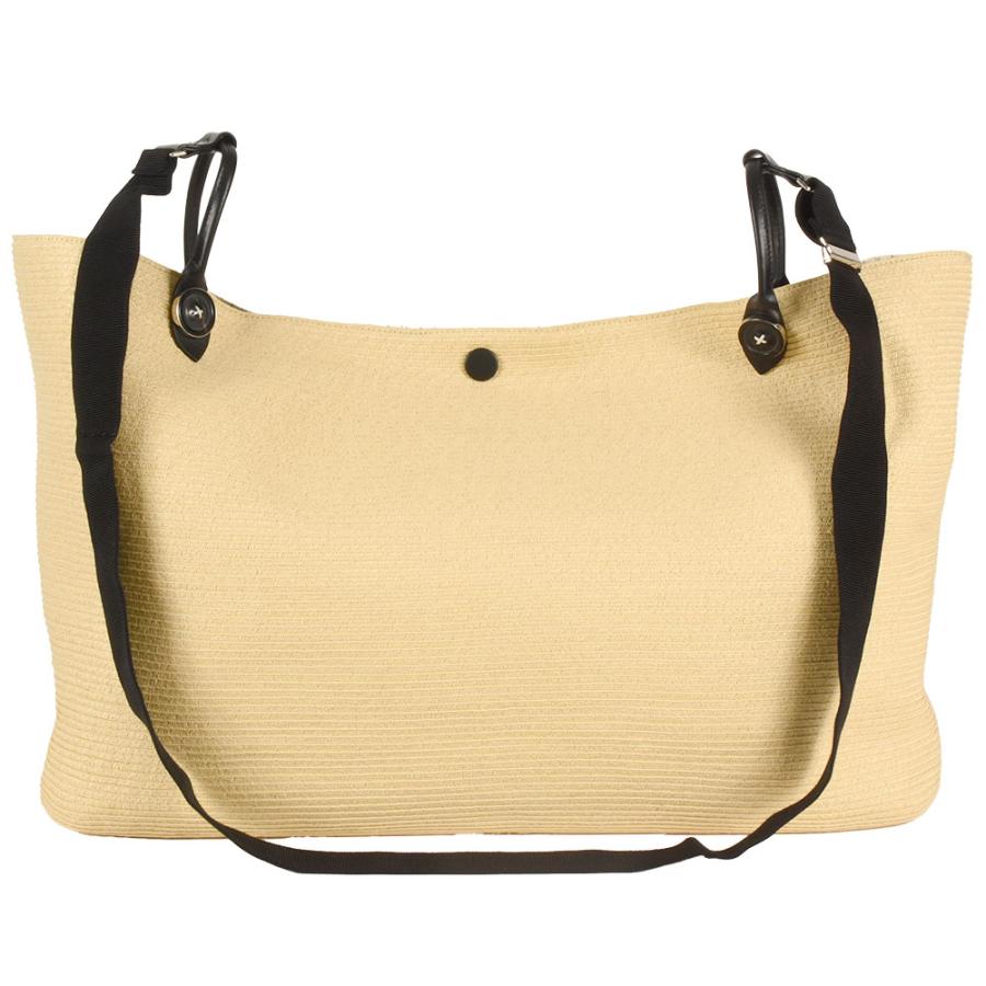 メゾン マルジェラ レディース バッグ トートバッグ ショルダーバッグ Maison Margiela ラフィア ロゴパッチ ショッピングバッグ マルタンマルジェラ MARTIN MARGIELA ロゴパッチ ショッピングバッグ