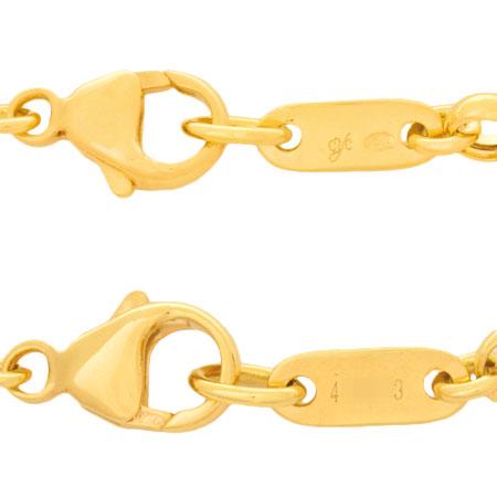 カレライカレラ アクセサリー ネックレス ブレスレット カレライカレラ サファイア ダイヤ ネックレス 750(YG) 7.5g