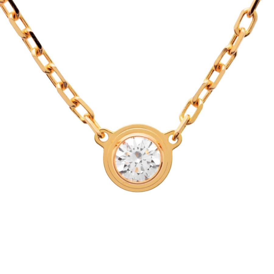 Cartier カルティエ ダムール SM ネックレス ダイヤモンド K18PG 