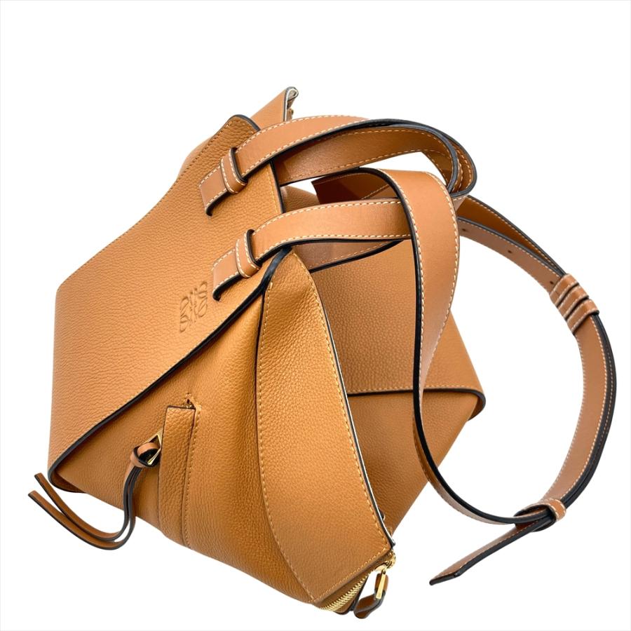 LOEWE ロエベ ハンモック スモール タン ブラウン 美品 Hammock（LOEWE） ロエベ ハンドバッグ ショルダーバッグ ハンモック