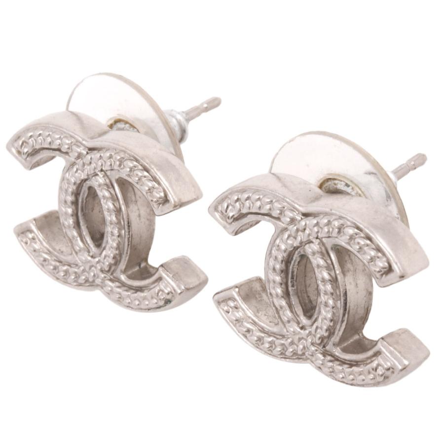 CHANEL シャネル ピアス 06P シルバー ココマーク ヴィンテージ CHANEL シャネル ピアス 06P シルバー ココマーク ヴィンテージ