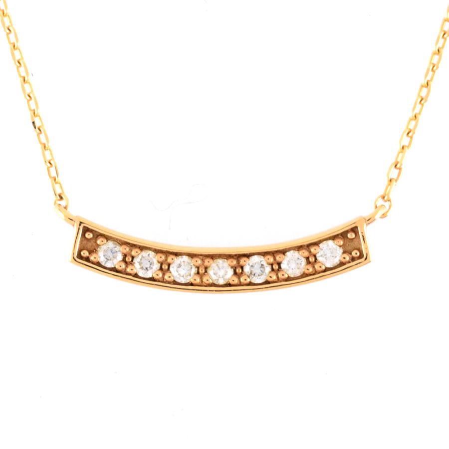 スタージュエリー STAR JEWELRY ダイヤモンド ライン ネックレス