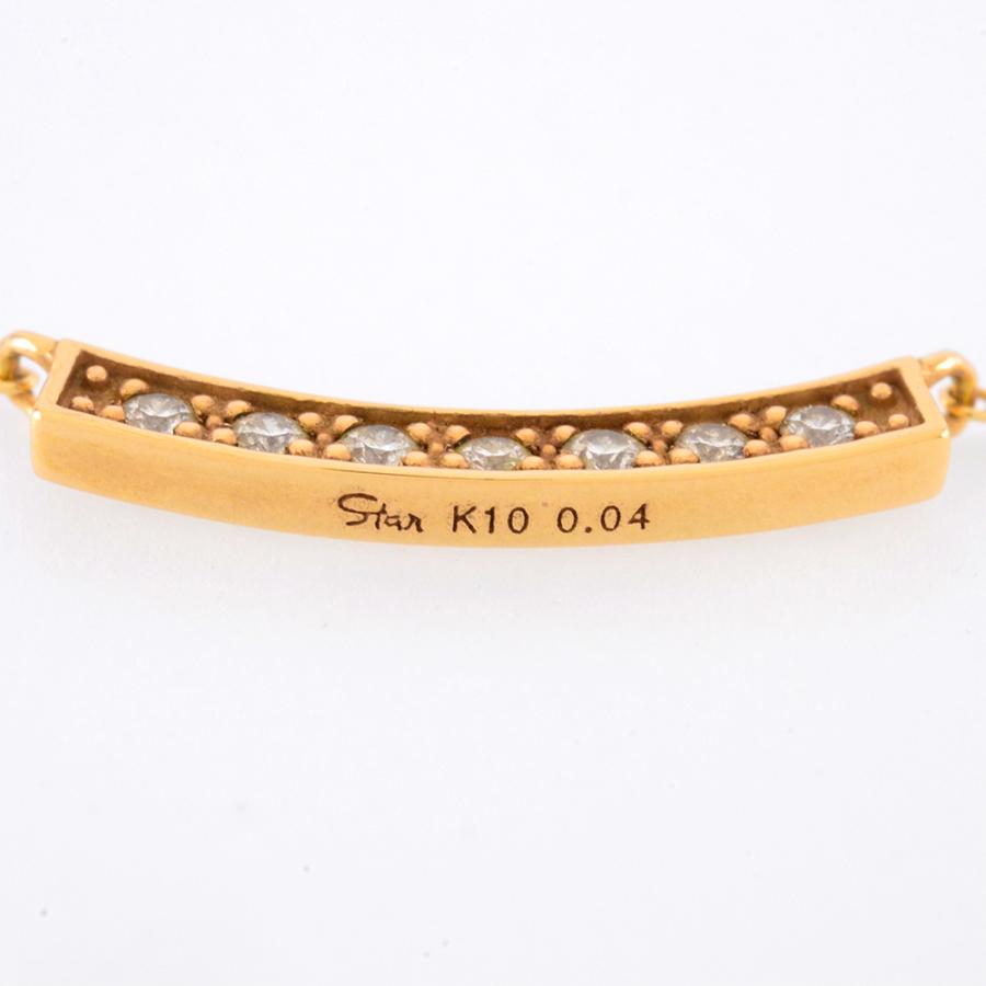 スタージュエリー STAR JEWELRY ダイヤモンド ライン ネックレス