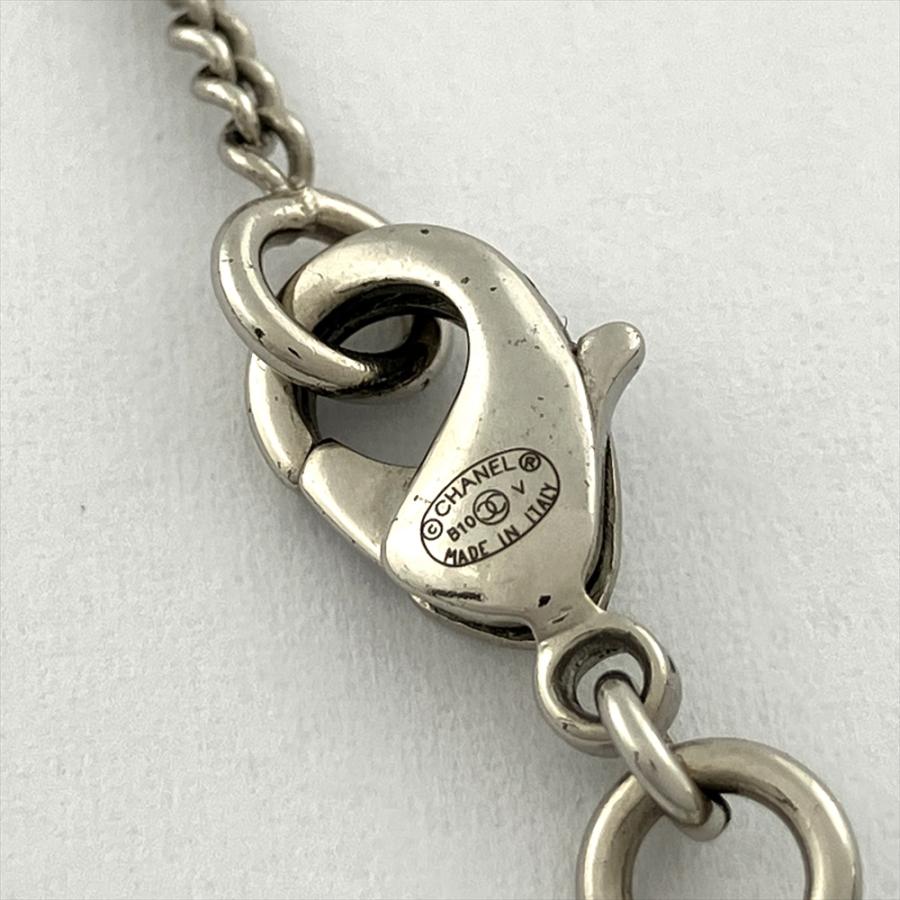 CHANEL（シャネル） ココマーク ネックレス メタル ラインストーン