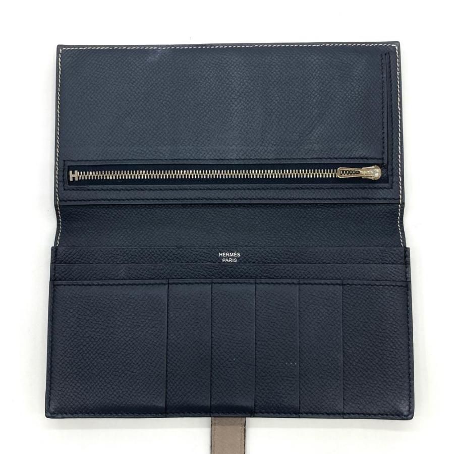 【極美品】HERMES ベアンスフレ　ヴェルソ ヴォーエプソン　長財布 Bearn エルメス HERMES ベアンスフレ ヴェルソ 長財布 ヴォーエプソン