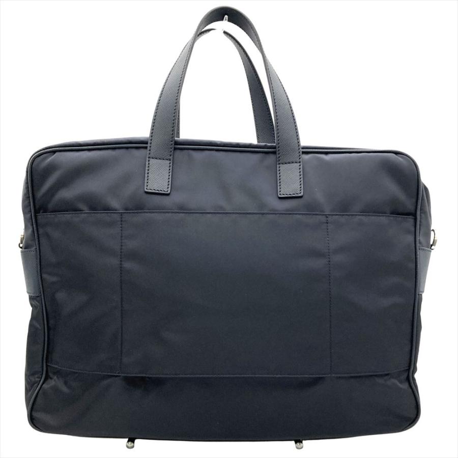 極美品 PRADA プラダ サフィアーノ ビジネスバッグ ブリーフケース PRADA（プラダ） ブリーフバッグ ビジネスバッグ ナイロン