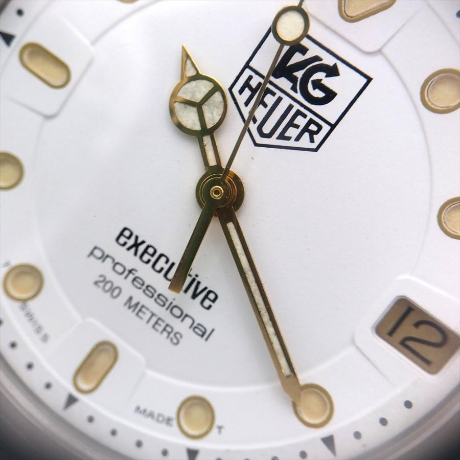 タグホイヤー TAG Heuer 915.813 エグゼクティブ 腕時計 ホワイト文字