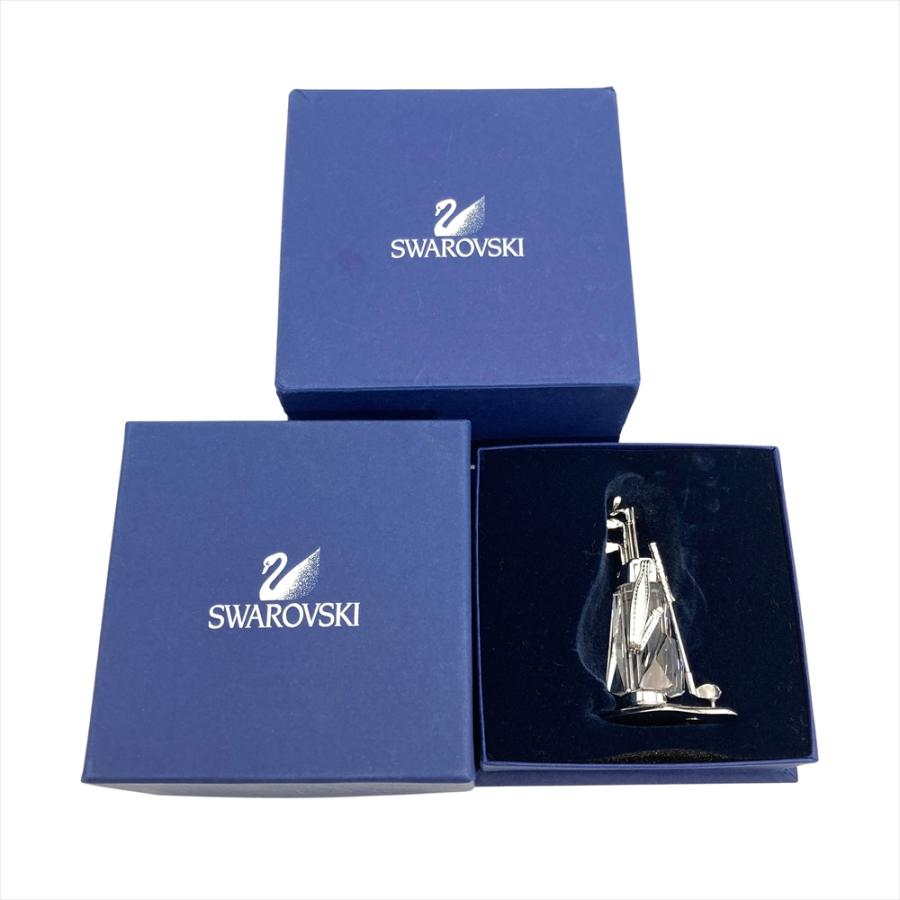 SWAROVSKI スワロフスキー ゴルフクラブ　クリスタル　置物　663844 SWAROVSKI（スワロフスキー） ゴルフ トロフィー オブジェ 置物 663844