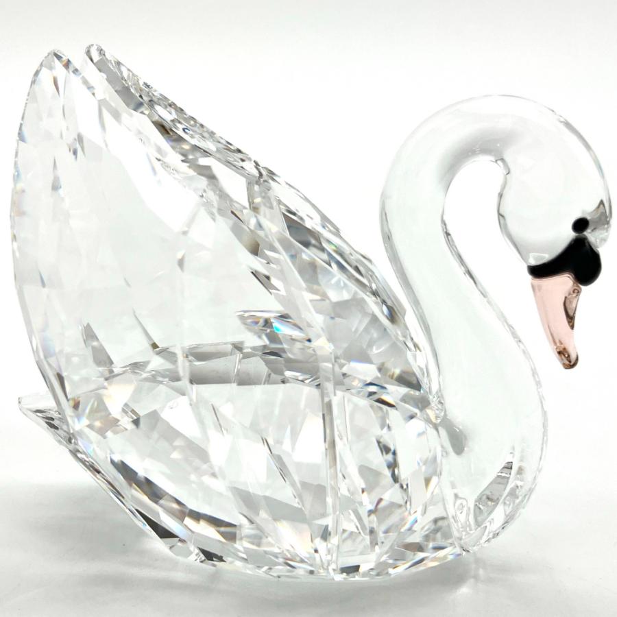 SWAROVSKI - スワロフスキー SWAROVSKI スワン（L） 2018年廃盤品 オブジェ 置物 5004723【中古】 SWAROVSKI スワロフスキー スワン（L） 2018年廃盤品 オブジェ