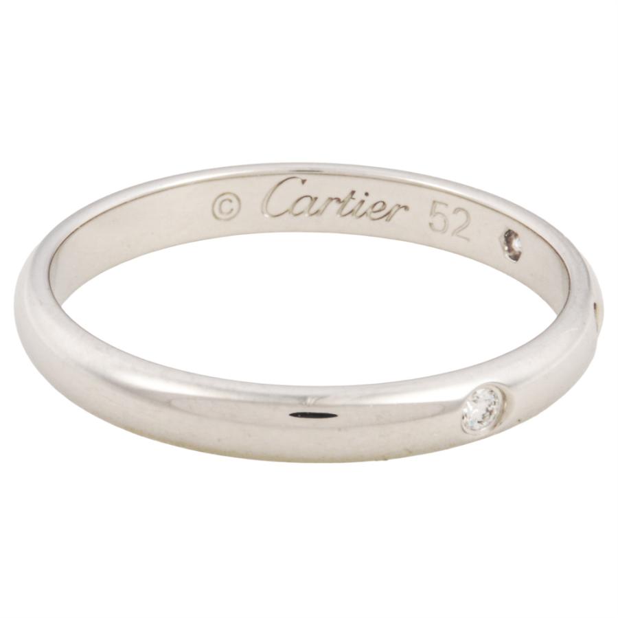 Cartier（カルティエ） Cartier 3Pダイヤ ウェディング バンド リング
