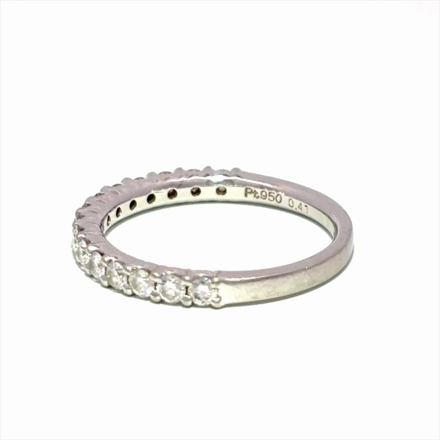 タサキ TASAKI ハーフエタニティ リング 指輪 ダイヤモンド 0.41ct 約9