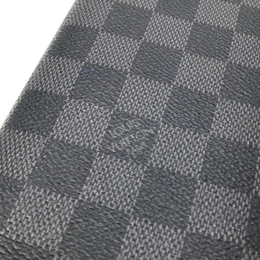 ルイヴィトン ポルトフォイユブラザ 長財布 ダミエ シルバー金具 メンズ LOUIS VUITTON ルイヴィトン ポルトフォイユブラザ 長財布