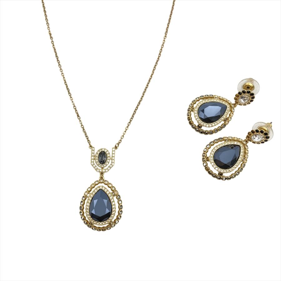 ZULL JEWELLERY 14Kゴールド ネックレス スワロフスキー SWAROVSKI（スワロフスキー） SWAROVSKI Darling Small ネックレス