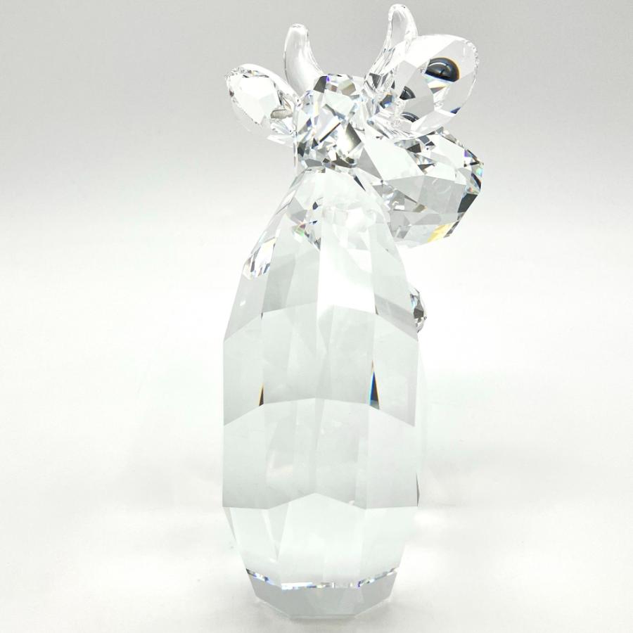 SWAROVSKI - スワロフスキー SWAROVSKI ビッグ Missy Mo オブジェ 置物 843546 クリア ラブロッツ Lovlots クリスタル 牛 カウ【中古】 SWAROVSKI スワロフスキー ビッグ Missy Mo オブジェ 置物
