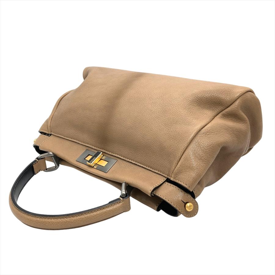 FENDI（フェンディ） ピーカブー ミディアム ハンドバッグ レザー 2579 