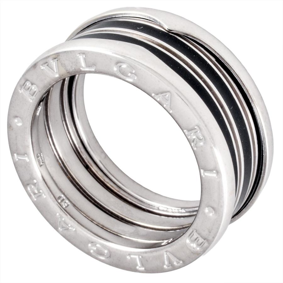 本日発送できます。ブルガリ ビーゼロワンリング ビー・ゼロワン ブルガリ BVLGARI ビーゼロワン ブラック エナメル