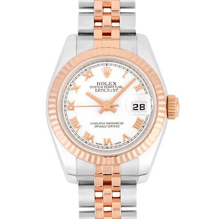 ロレックス デイトジャスト 179171 SSxPG 自動巻 D番 ROLEX（ロレックス） デイトジャスト 179171 PG×SS D番 レディース