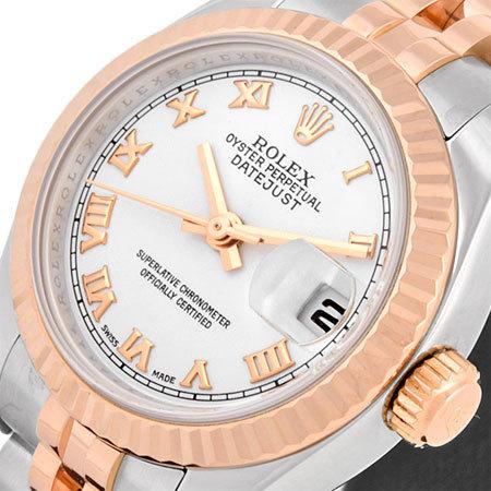 ロレックス デイトジャスト 179171 SSxPG 自動巻 D番 ROLEX（ロレックス） デイトジャスト 179171 PG×SS D番 レディース