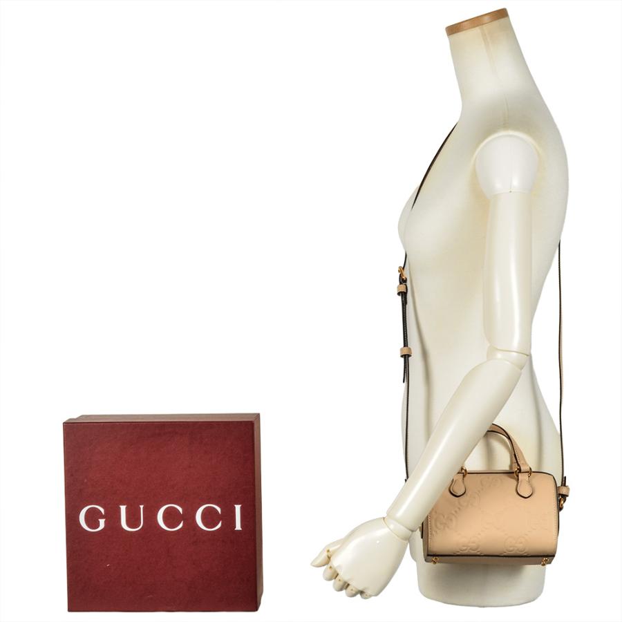 GUCCI（グッチ） GUCCI GG スーパーミニ 2Way ハンドバッグ グッチシマ